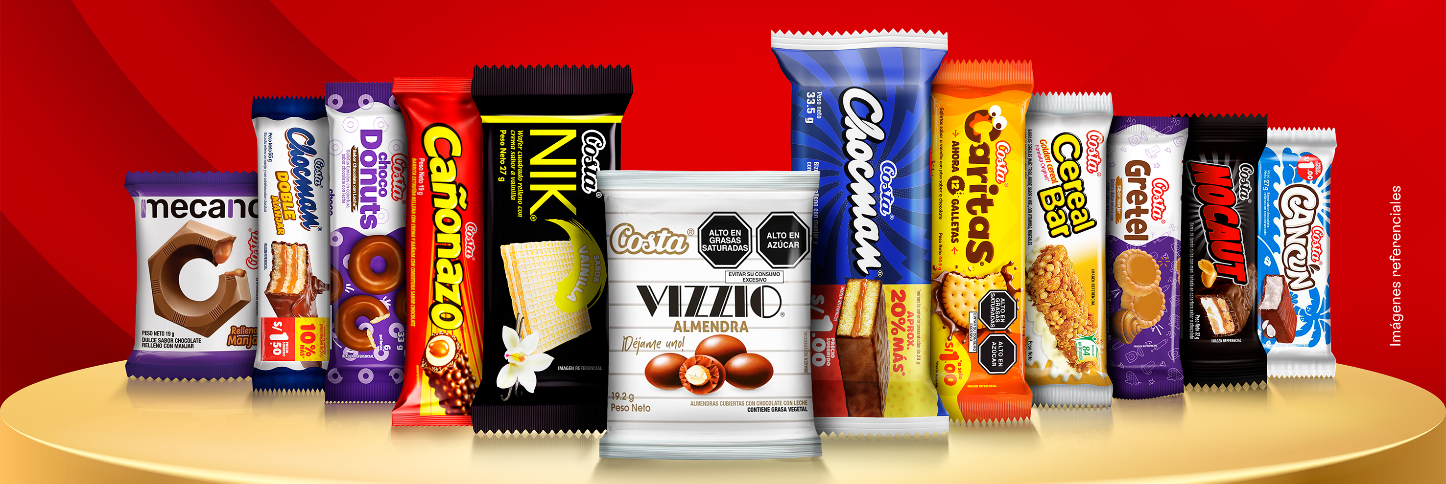 Productos Costa participantes en la promoción